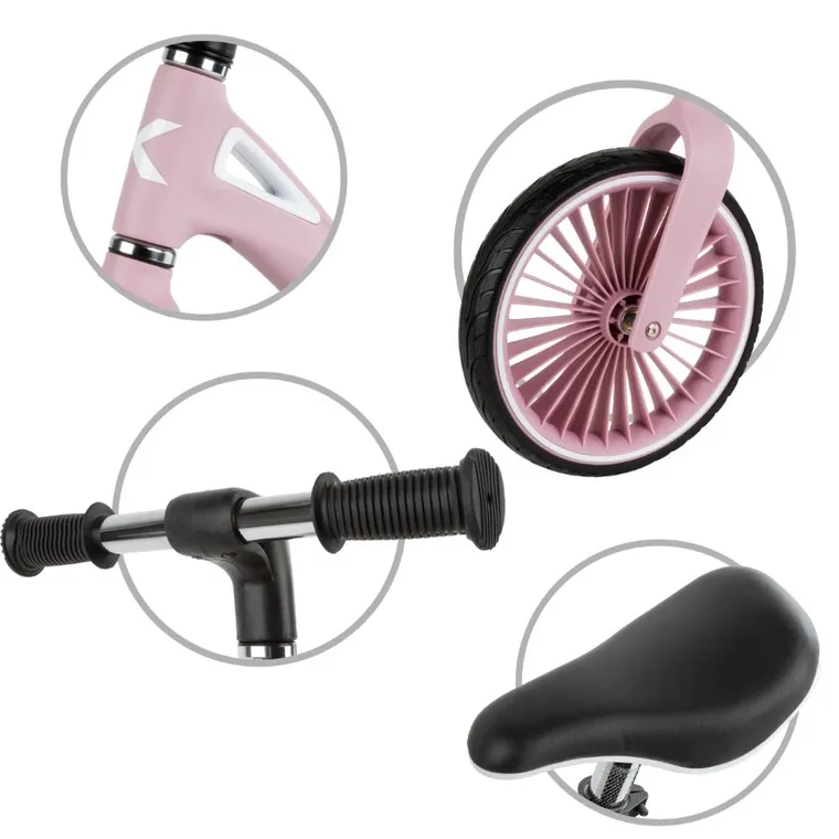 Kidwell, Nix, bicicleta fara pedale, Pink