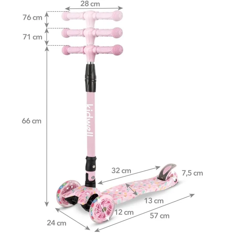 Kidwell, Vento Candy, trotineta cu 3 roti