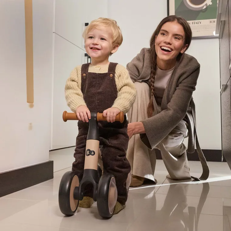 Kinderkraft, Cutie Flash, bicicleta fara pedale, beige