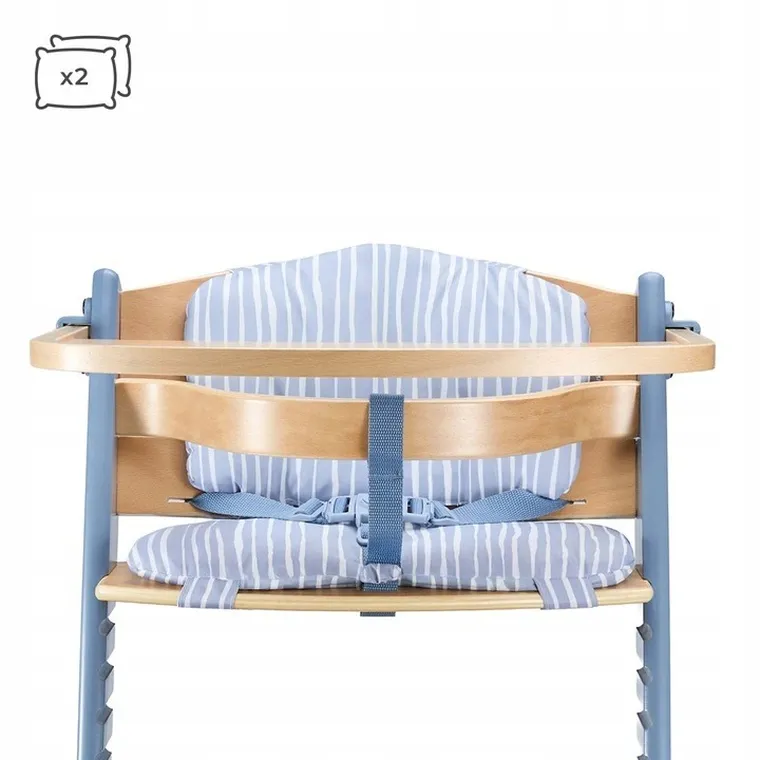 Kinderkraft, Enock, scaun de hranire cu perna, Nordic Breeze
