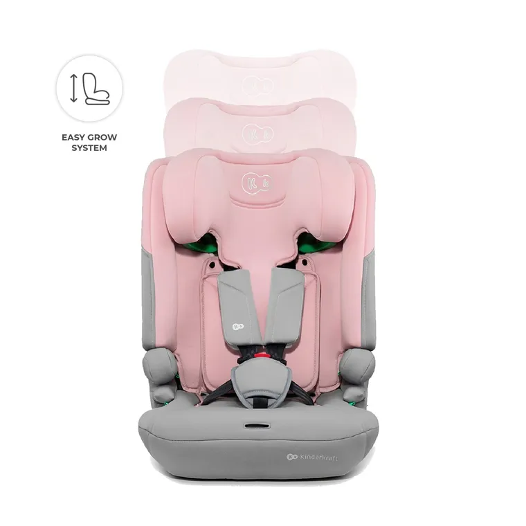 Kinderkraft, I-Comfy, scaun auto 3in1, i-Size, Pink, 76-150 cm