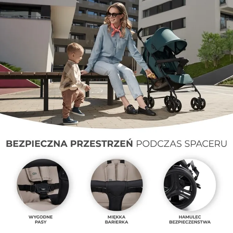 Kinderkraft, Tik, carucior umbrela, Stone Beige
