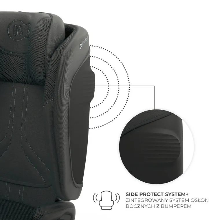 Kinderkraft, Unity 2, I-Size, scaun auto, Black, 100-150 cm, 15-36 kg