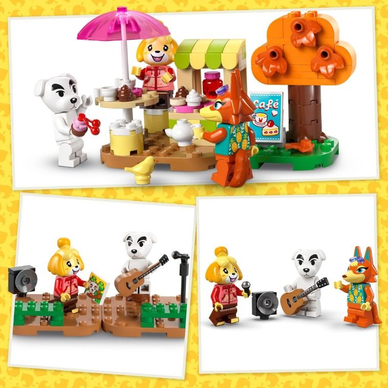 LEGO Animal Crossing, Concertul lui K.K. la Plaza, 77052