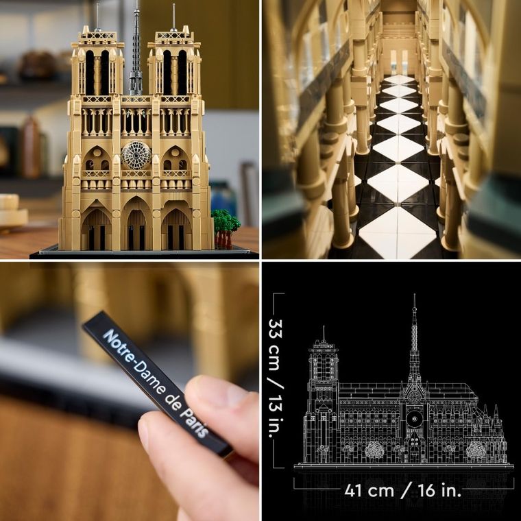 LEGO Architecture, Notre-Dame de Paris, 21061