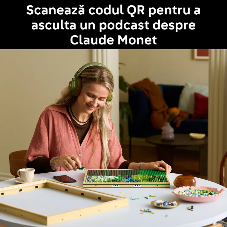 LEGO ART, Claude Monet - Pod peste lac cu nuferi, 31220