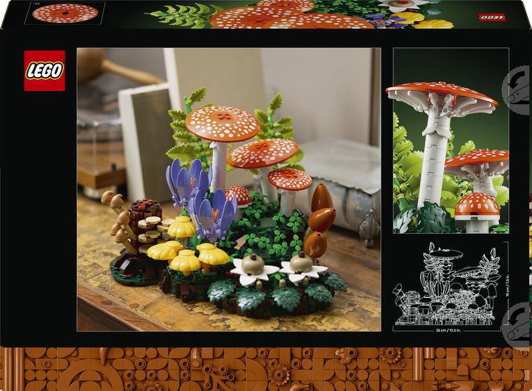 LEGO Botanicals, Ciuperci de padure, 11505