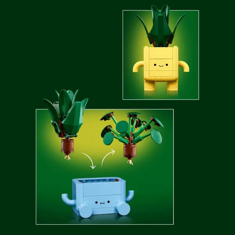 LEGO Botanicals, Plante fericite, 10349