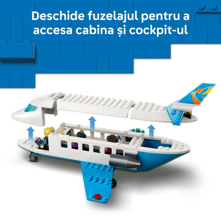 LEGO City, Avion cu reactie pentru pasageri, 60492