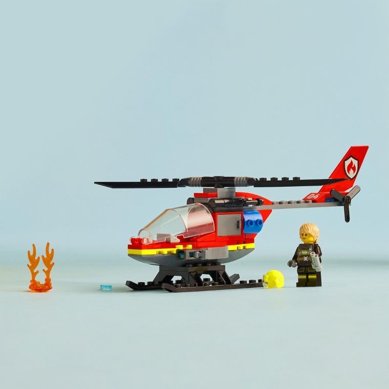 LEGO City, Elicopter de pompieri, 60411