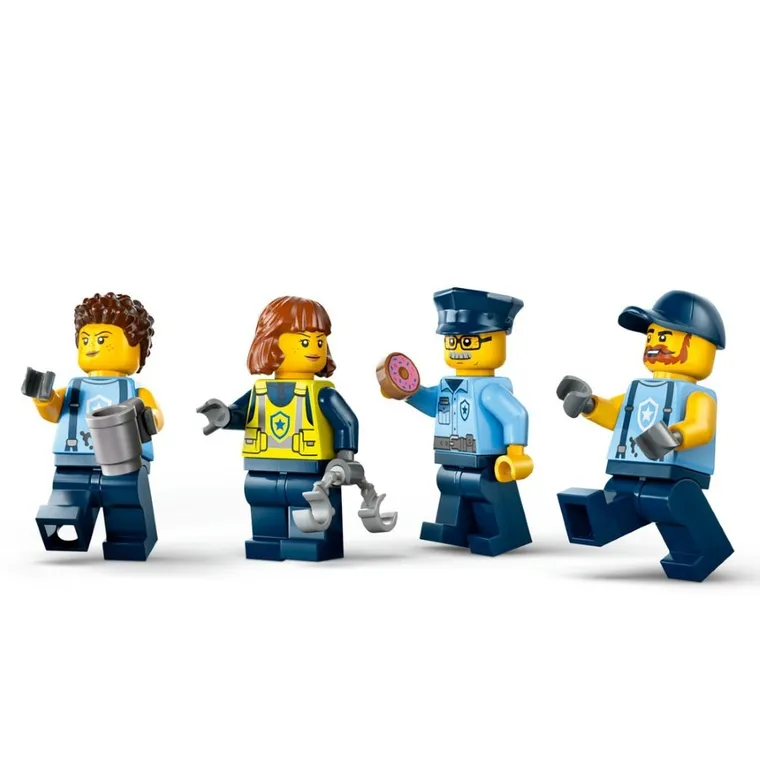 LEGO City, Garaj personalizat pentru masini de politie, 60457