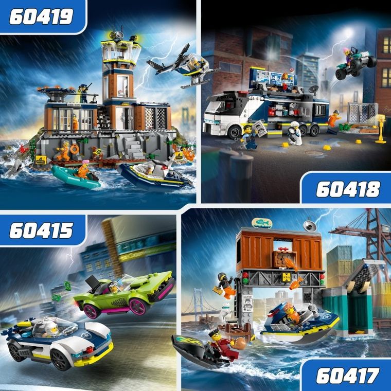 LEGO City, Insula-inchisoare, 60419