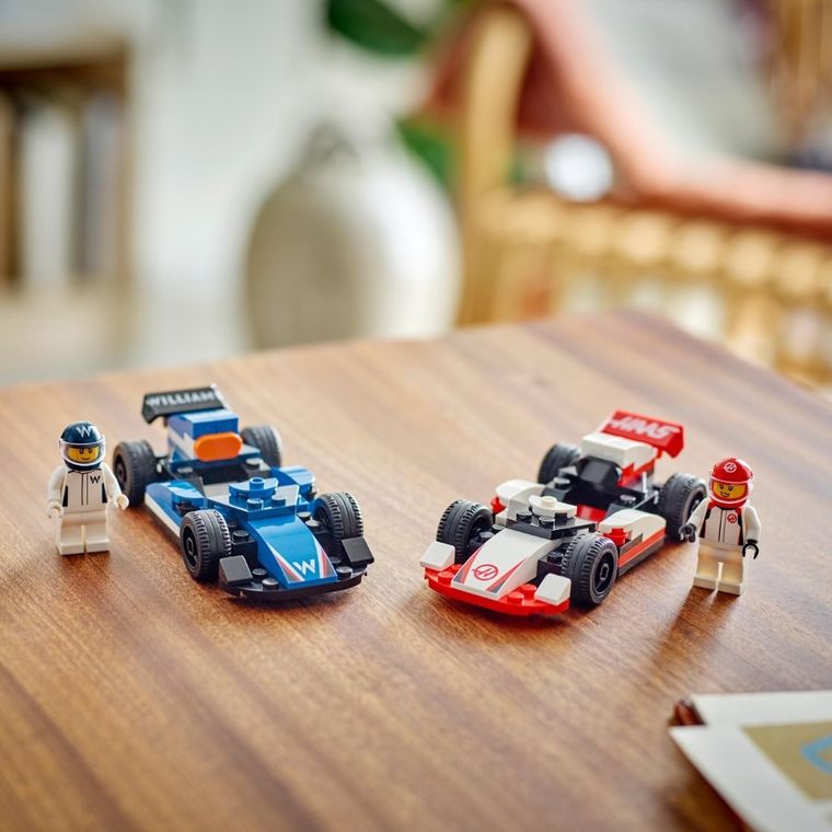 LEGO City, Masini de curse F1 Williams Racing si Haas F1, 60464