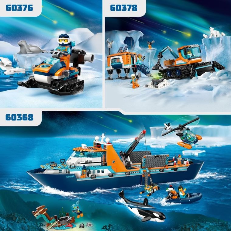 LEGO City, Nava de explorare arctica, 60368