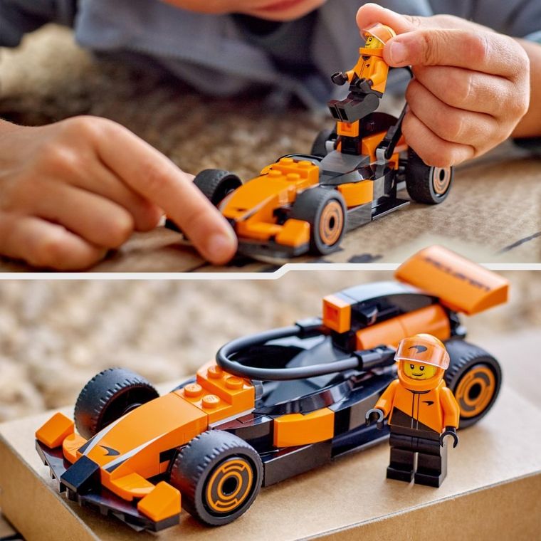 LEGO City, Pilot F1 cu masina de curse McLaren, 60442