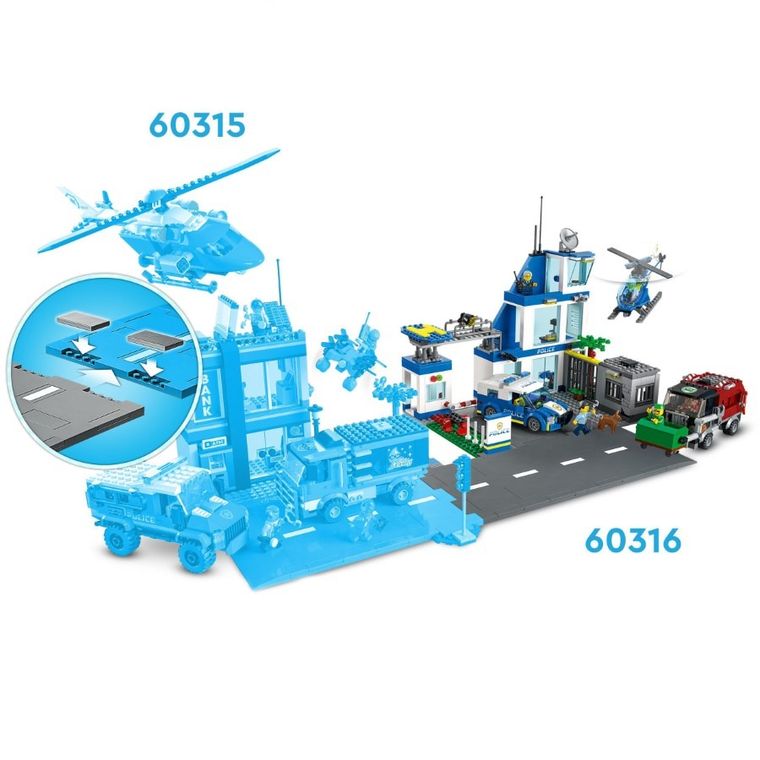 LEGO City, Sectie de politie, 60316