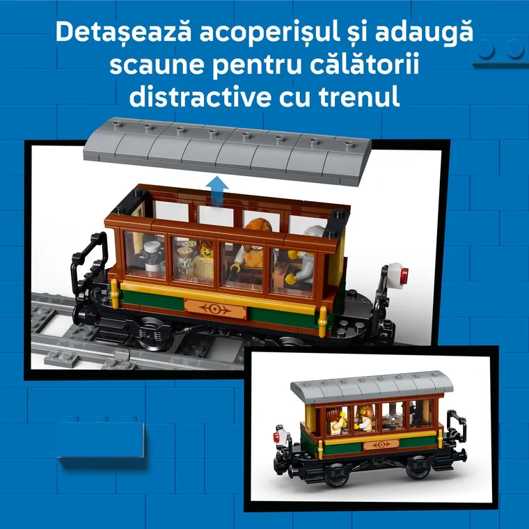 LEGO City, Tren cu aburi vintage, 60511