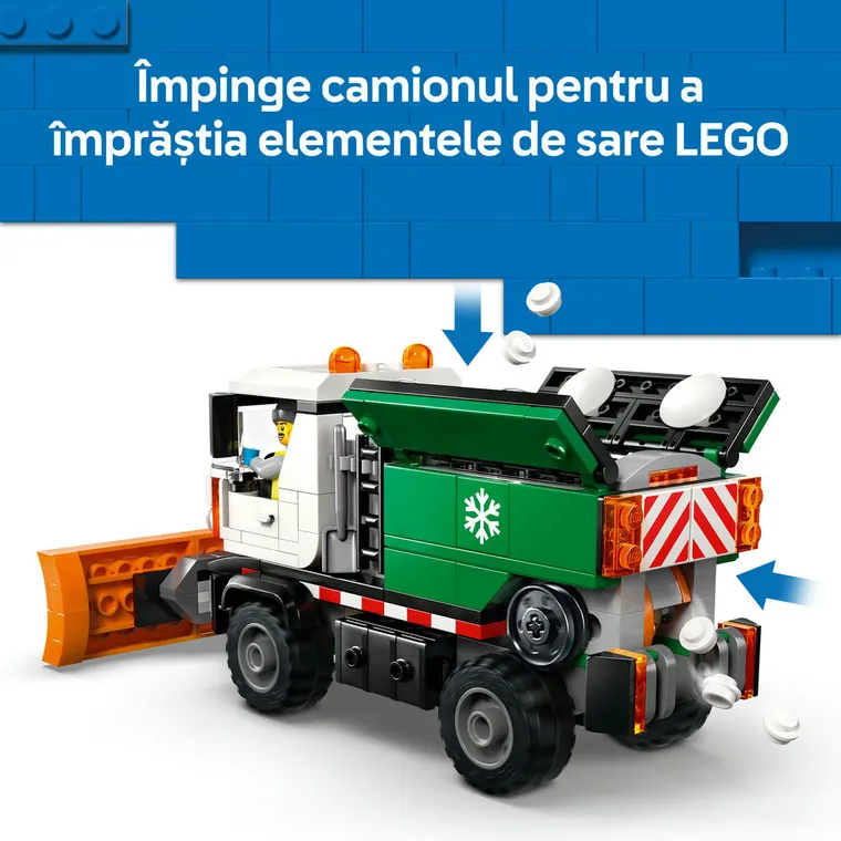 LEGO City, Vehicul cu plug de zapada, 60490
