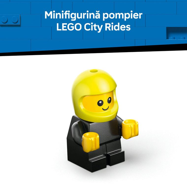 LEGO City, Vehicule - Camioneta de pompieri, 60482
