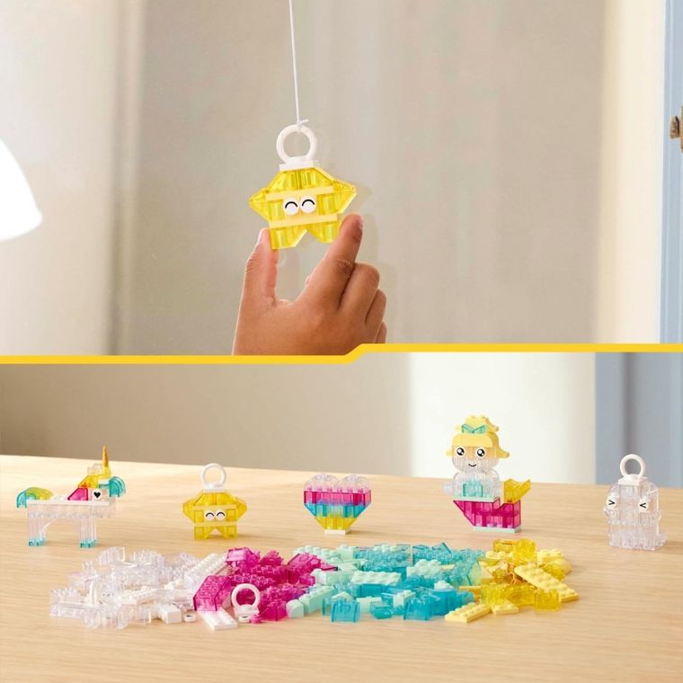 LEGO Classic, Cutie transparenta magica, 11040