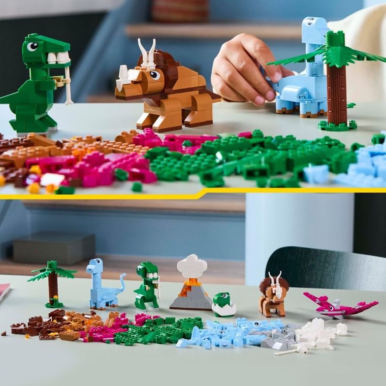 LEGO Classic, Dinozauri creativi, 11041