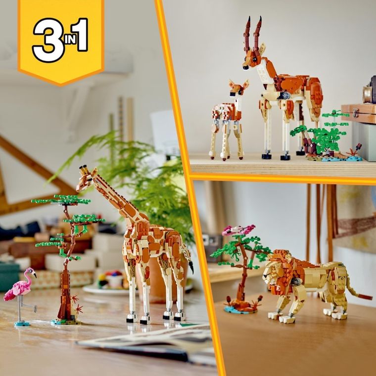 LEGO Creator, Animale salbatice din safari, 31150