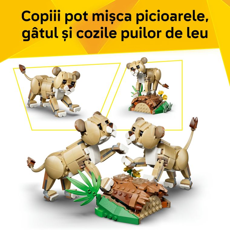 LEGO Creator, Animale salbatice: Leu maiestuos, 31386