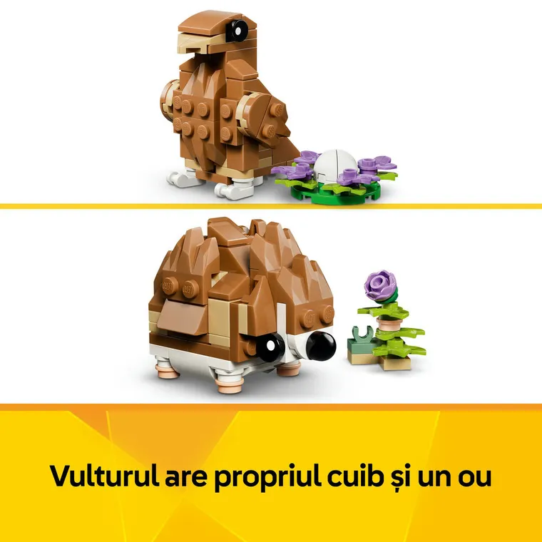 LEGO Creator, Hamster adorabil cu o floare, 31376