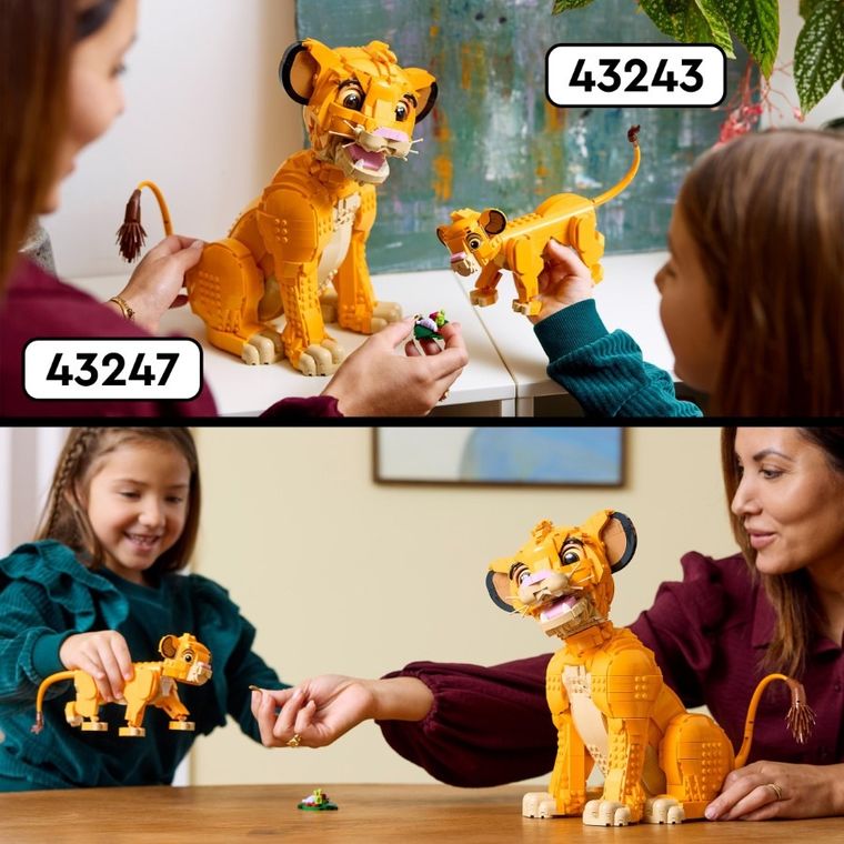 LEGO Disney, Adolescentul Simba, Regele Leu, 43247