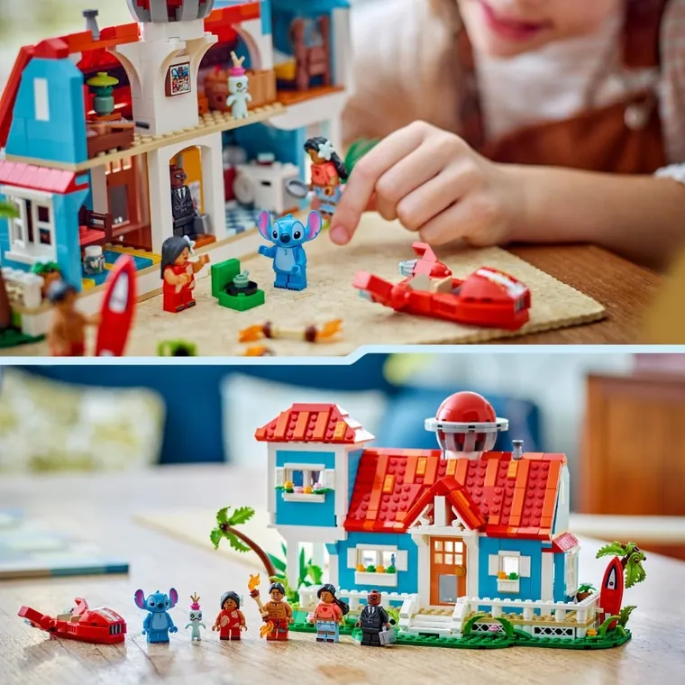 LEGO Disney, Casa de pe plaja a lui Lilo si Stitch, 43268
