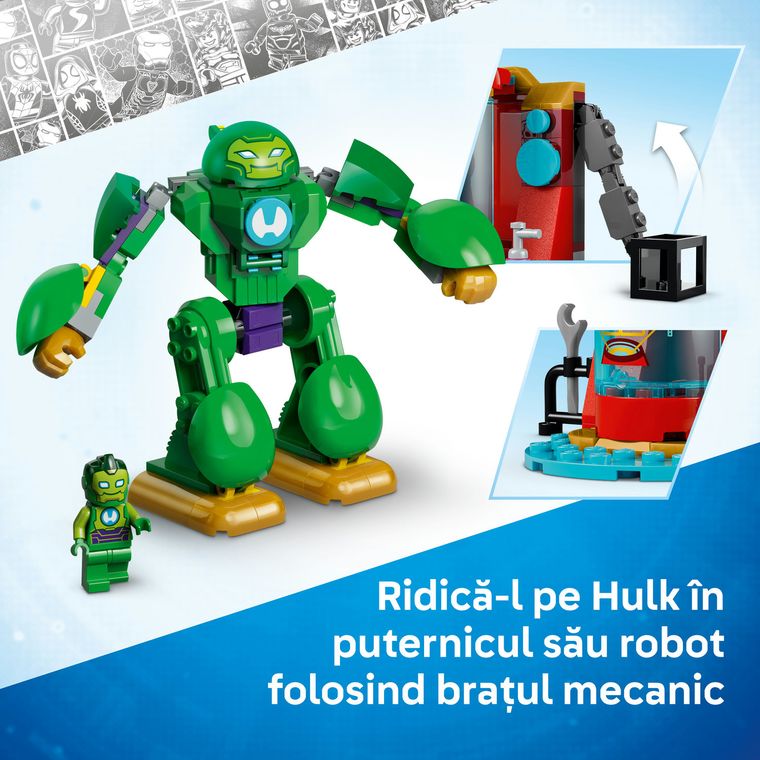 LEGO Disney Junior Marvel, Loki vs Echipa lui Iron Man, 11211
