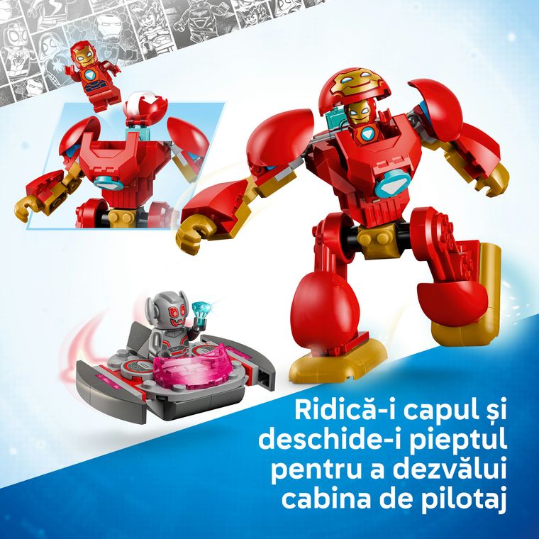 LEGO Disney Junior Marvel, Ultron vs Iron Man, 11209
