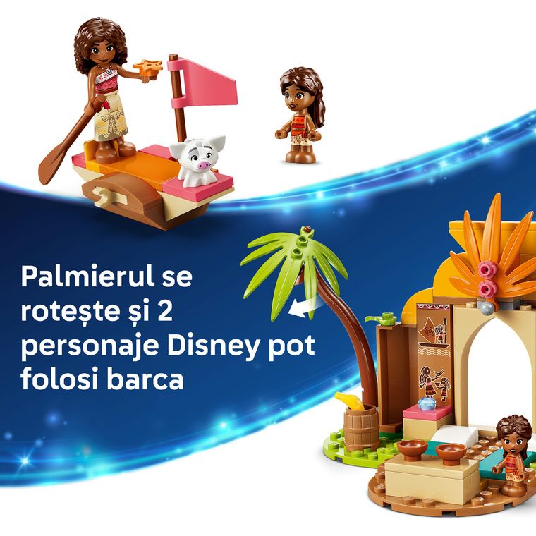 LEGO Disney Princess, Casa traditionala si barcuta, 43282