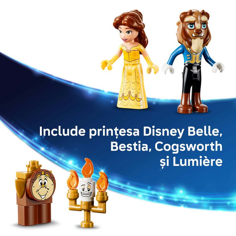 LEGO Disney Princess, Castelul fermecat al lui Belle si al Bestiei, 43289