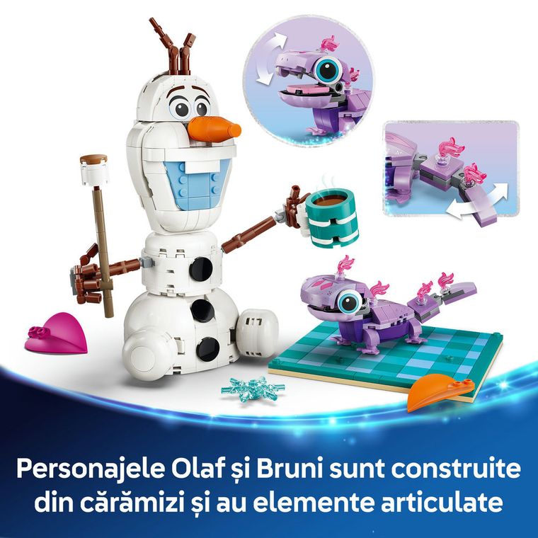 LEGO Disney Princess, Distractie la picnic cu Olaf si Bruni, 43287