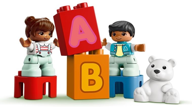 LEGO DUPLO Creative Play, Primul meu camion cu litere, 10915