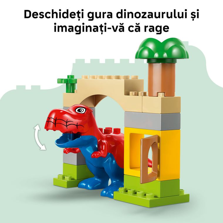 LEGO DUPLO, Dinozaurul Spidey-Rex vs Green Goblin, 10463