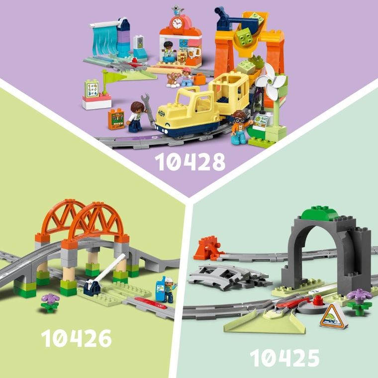 LEGO DUPLO, Tren de aventura interactiv, 10427
