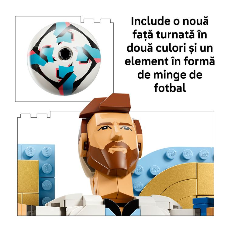LEGO Editions Football, Lionel Messi - Legenda a fotbalului, 43015