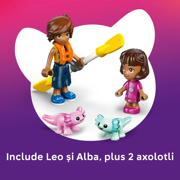 LEGO Friends, Barca-axolotl pentru aventuri, 42681