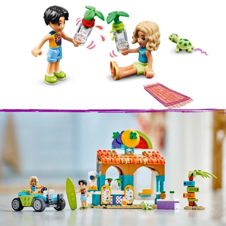 LEGO Friends, Chiosc de smoothie-uri pe plaja, 42625