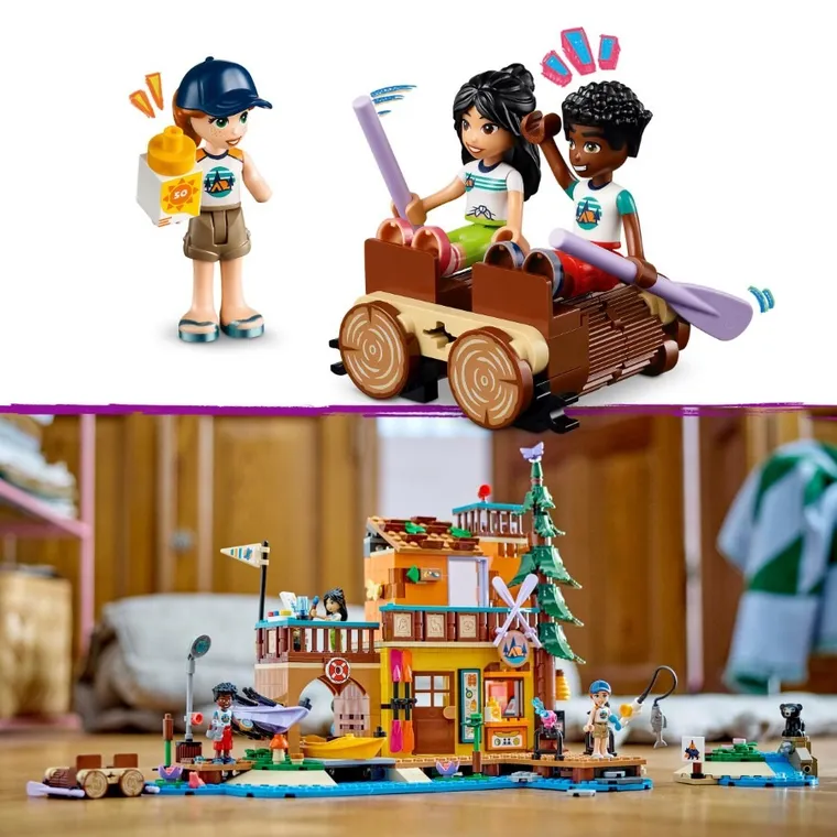 LEGO Friends, Sporturi nautice in tabara de aventuri, 42626