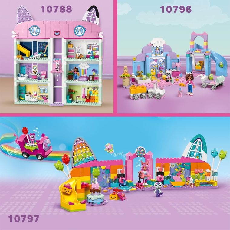 LEGO Gabby's Dollhouse, Creatii mestesugite cu Bebe Cutiuta, 10795