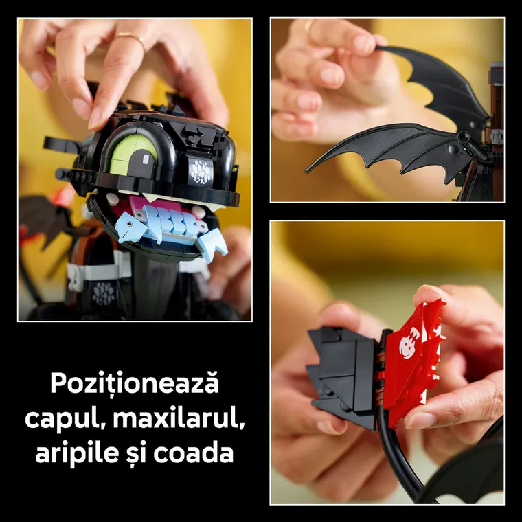 LEGO Icons, Cum sa iti dresezi dragonul: Stirbul, 10375