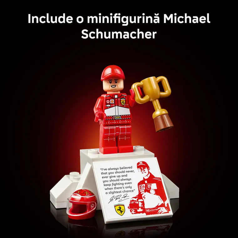 LEGO Icons, Ferrari F2004 si Michael Schumacher, 11375