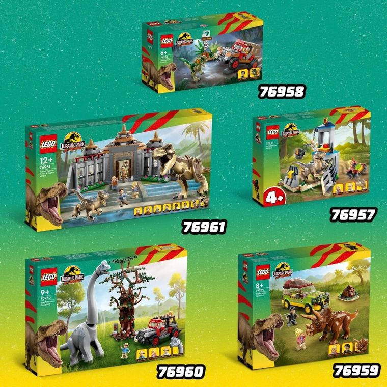 LEGO Jurassic World, Ambuscada asupra unui Dilophosaurus​, 76958