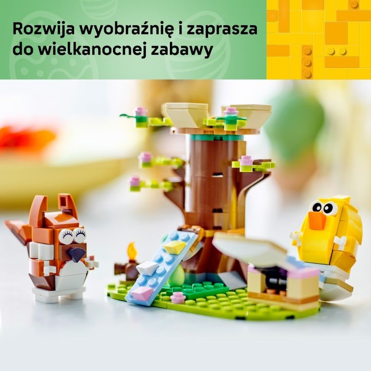 LEGO, Loc de joaca pentru animale primavara, 40709