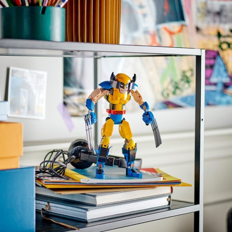 LEGO Marvel, Figurina de constructie Wolverine, 76257