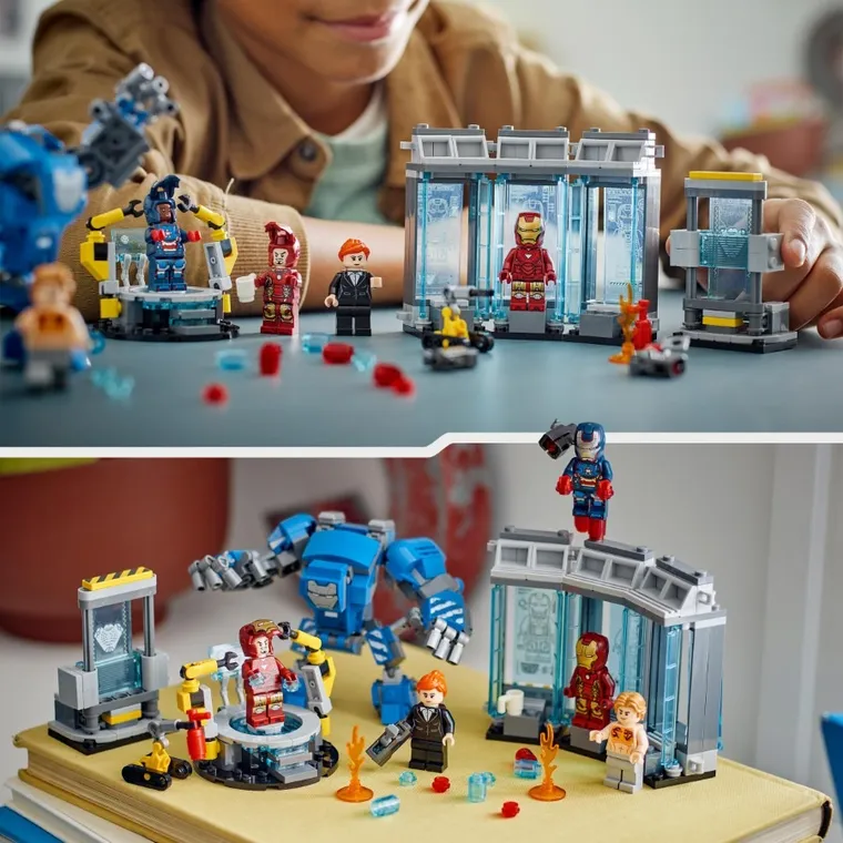 LEGO Marvel, Laboratorul lui Iron Man: Sala armurilor, 76315