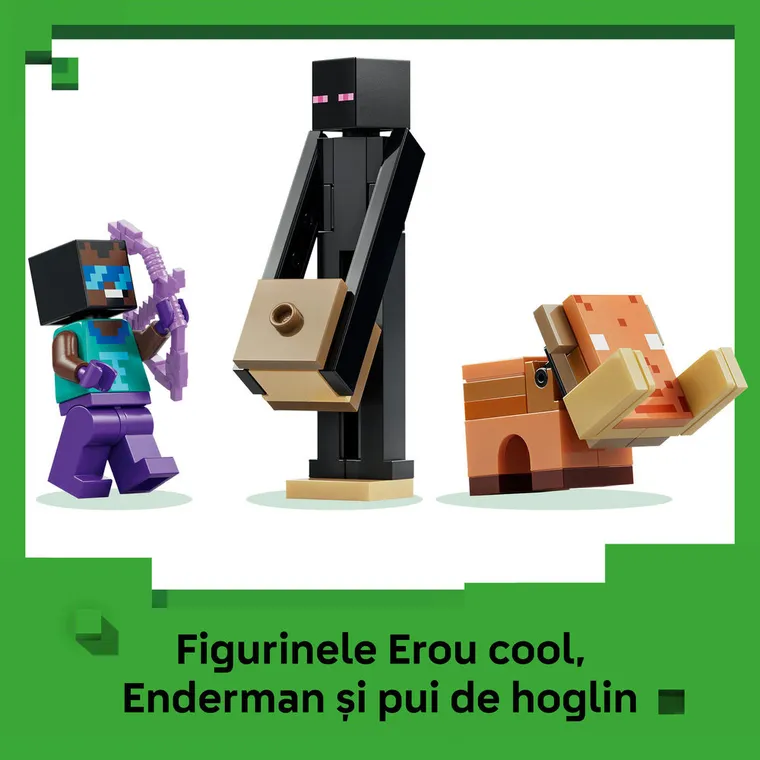 LEGO Minecraft, Calatorie prin portalurile Nether si End, 21584